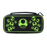 PDP NINTENDO SWITCH TRAVEL CASE PLUS - 1-UP GLOW IN THE DARK