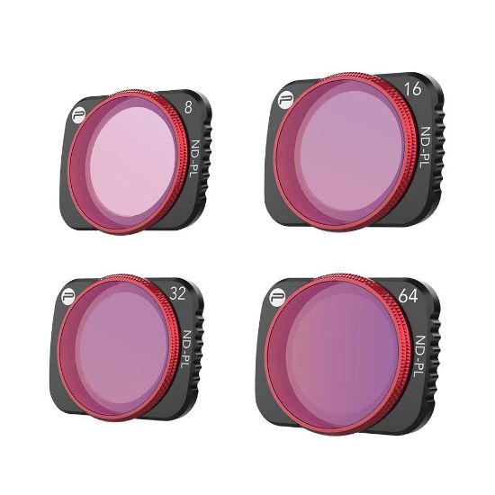 PGYTECH FILTER SET ZA MAVIC AIR 2 - ND-PL SET (PROFESSIONAL) (ND8 PL, ND16 PL, ND32 PL, ND64 PL)