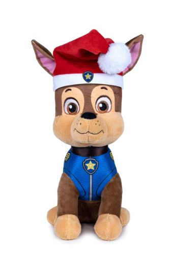 PAW PATROL - CHASE CHRISTMAS 27CM PLIŠ