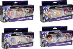 P.M.I. SONIC PRIME- 3 PACK STAMPER FIGURE