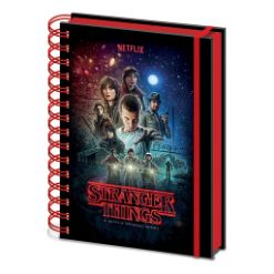 PYRAMID STRANGER THINGS (ONE SHEET) A5 METALLIC BELEŽKA