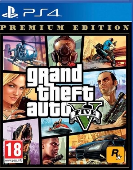 Grand Theft Auto V Premium Edition (PS4)