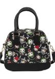 LOUNGEFLY BEETLEJUICE AOP CROSSBODY TORBA