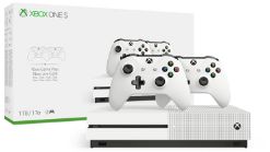 Igralna konzola Xbox One S 1TB z dvema kontrolerjema