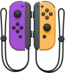 SWITCH JOY-CON PAIR neon purple/neon orange