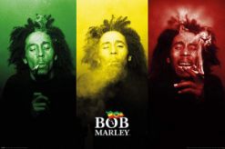 Pyramid BOB MARLEY (TRICOLOUR SMOKE) MAXI plakat