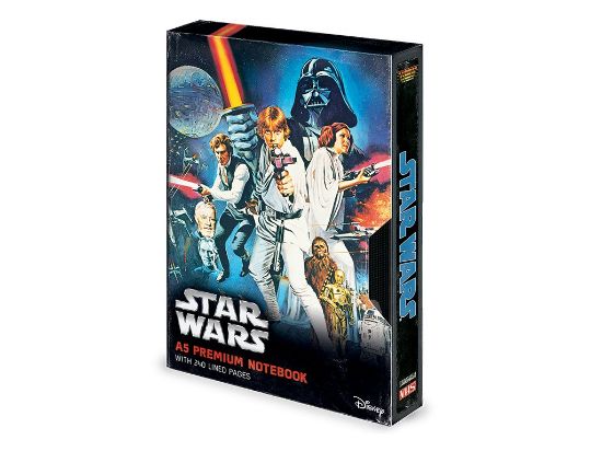 Pyramid STAR WARS (A NEW HOPE VHS) A5 PREMIUM beležnica