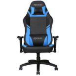 GAMING STOL SPAWN GAMING CHAIR KNIGHT SERIES - črno modre barve