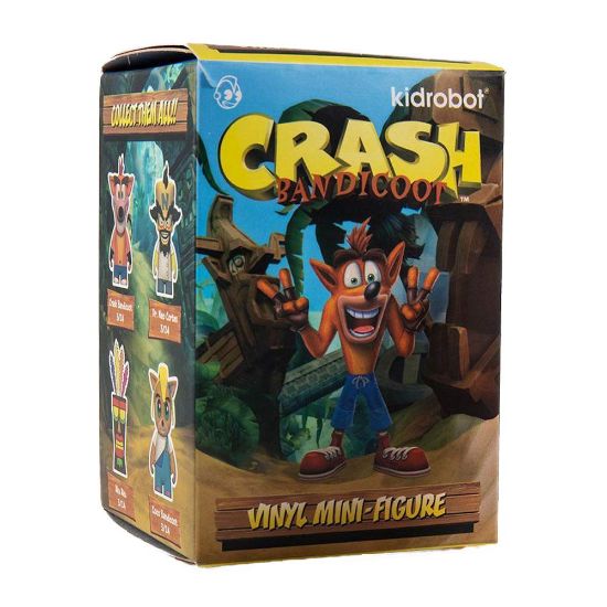 KIDROBOT FIGURE CRASH BANDICOOT MINI SERIES