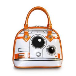 LOUNGEFLY STAR WARS BB-8 MINI DOME BAG