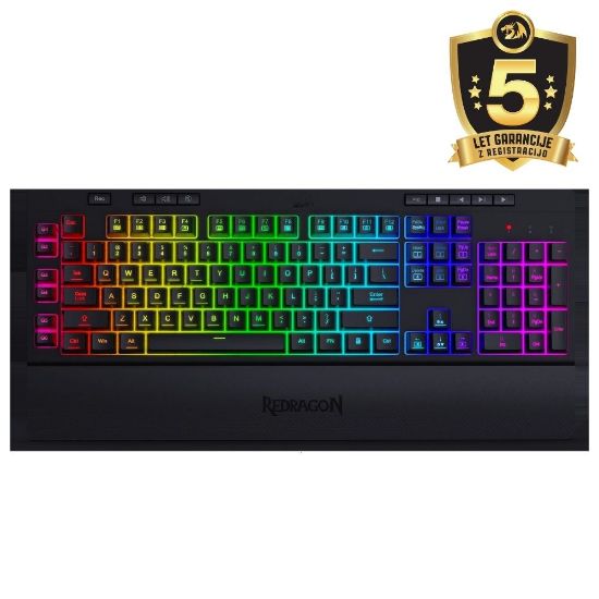 REDRAGON SHIVA K512 RGB TIPKOVNICA, ČRNA