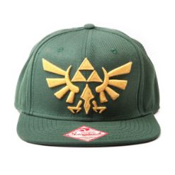 DIFUZED ZELDA - TWILIGHT PRINCESS, SNAPBACK WITH GOLDEN TRIFORCE LOGO