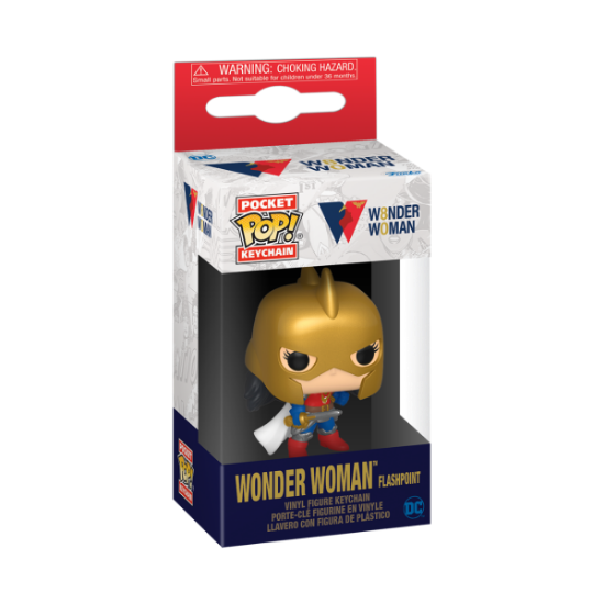 FUNKO POCKET POP KEYCHAIN Wonder Woman Wonder Woman Flashpoint obesek