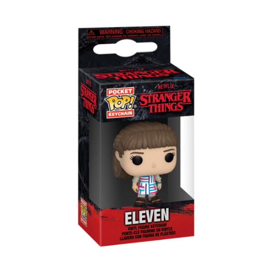 FUNKO POCKET POP KEYCHAIN Stranger Things Eleven obesek