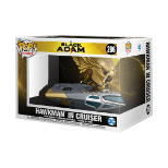 FUNKO POP RIDES SUPER DELUXE: BLACK ADAM - HAWKMAN IN CRUISER