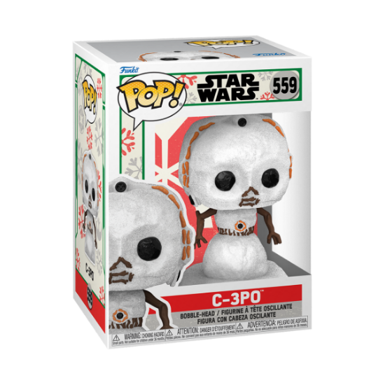 FUNKO POP: STAR WARS - HOLIDAY - C-3PO (SNWMN)