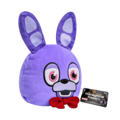 FUNKO PLUSH: FIVE NIGHTS AT FREDDYS - REVERSIBLE HEADS - 4" BONNIE