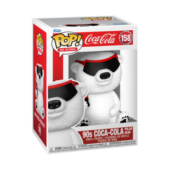 FUNKO POP AD ICONS: COCA - COLA - POLAR BEAR (90'S)