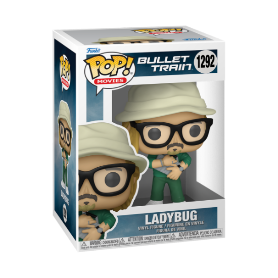 FUNKO POP MOVIES: BULLET TRAIN - LADY BUG W/CH