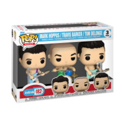 FUNKO POP ROCKS: BLINK-182 - MARK. TRAVIS. TOM 3-PACK