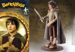 NOBLE COLLECTION - LORD OF THE RINGS - BENDYFIGS - FRODO BAGGINS FIGURA