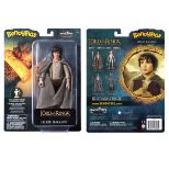 NOBLE COLLECTION - LORD OF THE RINGS - BENDYFIGS - FRODO BAGGINS FIGURA