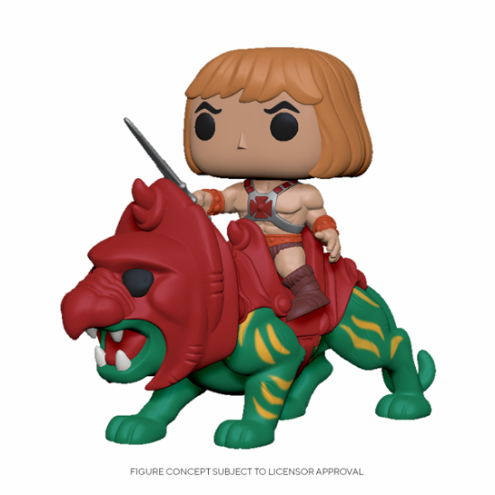 FUNKO POP RIDES: MOTU - HE - MAN ON BATTLE CAT