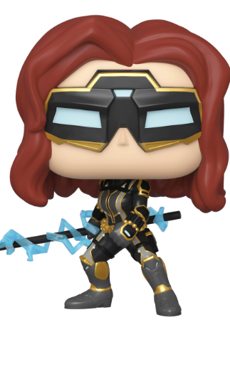 FUNKO POP MARVEL: AVENGERS GAMEVERSE - BLACK WIDOW (STARK TECH SUIT)