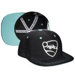 JINX ROCKET LEAGUE BLUE TEAM SNAP BACK HAT - BLACK