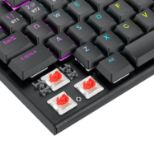 REDRAGON HORUS PRO K618RGB-PRO WIRED & 2.4G & BT RED SWITCH TIPKOVNICA