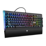 REDRAGON K569 ARYAMAN RGB GAMING MEHANSKA ŽIČNA TIPKOVNICA - RJAVA STIKALA