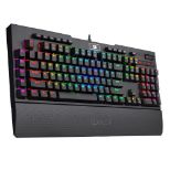 REDRAGON BRAHMA PRO K586 RGB GAMING MEHANSKA TIPKOVNICA, RDEČA STIKALA