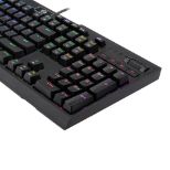 REDRAGON BRAHMA PRO K586 RGB GAMING MEHANSKA TIPKOVNICA, RDEČA STIKALA