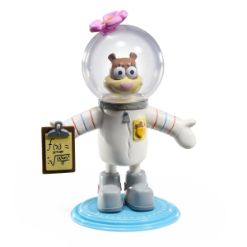 NOBLE COLLECTION - NICKELODEON - BENDYFIGS - SANDY CHEEKS