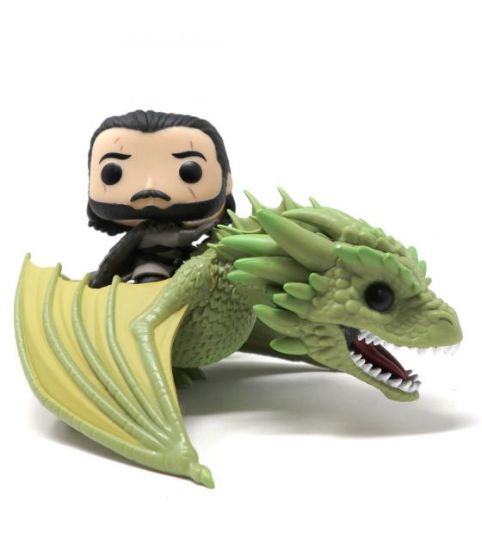 FUNKO POP RIDES: GAME OF THRONES - JON SNOW W/RHAEGAL