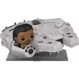 FUNKO POP RIDE SUPER DELUXE:  STAR WARS - LANDO IN MILLENIUM FALCON (EXCLUSIVE)