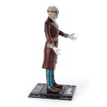 NOBLE COLLECTION - UNIVERSAL MONSTERS BENDYFIGS INVISIBLE MAN