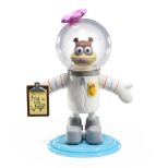 NOBLE COLLECTION - NICKELODEON - BENDYFIGS - SANDY CHEEKS