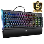 REDRAGON K569 ARYAMAN RGB GAMING MEHANSKA ŽIČNA TIPKOVNICA - RDEČA STIKALA