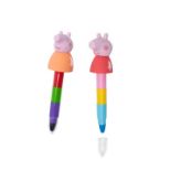 BLUE SKY PEPPA PIG CRAYONS - STACKING VOŠČENKE