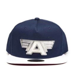 DIFUZED CAPTAIN AMERICA CIVIL WAR - METAL PLATE LOGO SNAPBACK