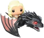 FUNKO POP RIDES: GAME OF THRONES - DROGON & DAENERYS