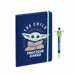 FUNKO POP: STAR WARS - THE CHILD NOTEBOOK & PEN - PRECIOUS CARGO