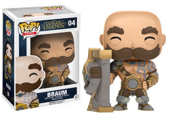 FUNKO POP GAMES: LEAGUE OF LEGENDS - BRAUM