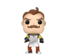 Figura FUNKO POP! VINYL: GAMES: HELLO NEIGHBOR: NEIGHBOR W/ APRON & MEAT CLEAVER