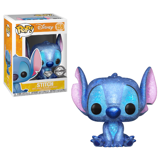 FUNKO POP DISNEY: LILO & STITCH - STITCH SEATED (DIAMOND GLITTER)