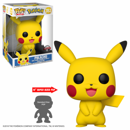 FUNKO POP GAMES: POKEMON - PIKACHU 10"