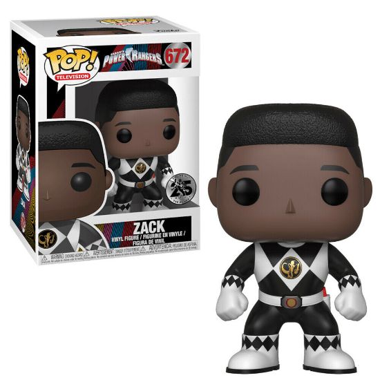 FUNKO POP POWER RANGERS: ZACK BLACK RANGER