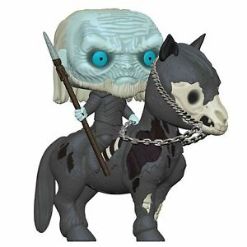 FUNKO POP RIDES: GOT S10 - WHITE WALKER ON HORSE