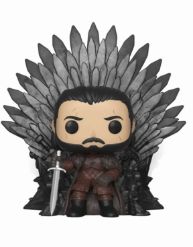 FUNKO POP DELUXE: GOT S10 - JON SNOW SITTING ON IRON THRONE